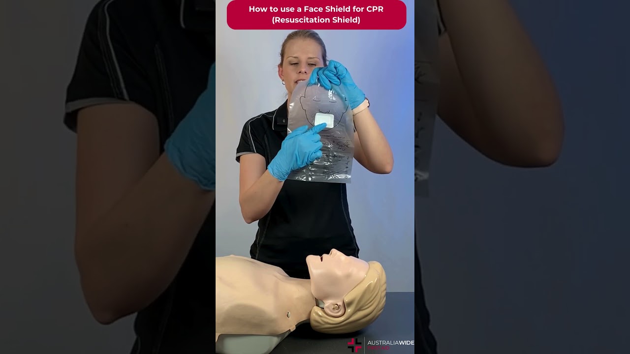 How to use a CPR Face Shield