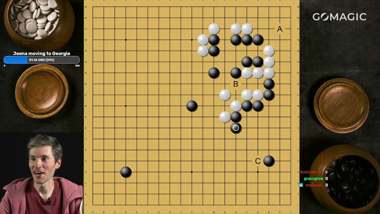 [EN] Another Huang Longshi vs Xu Xingyou Gem [Go Magic Live 15]