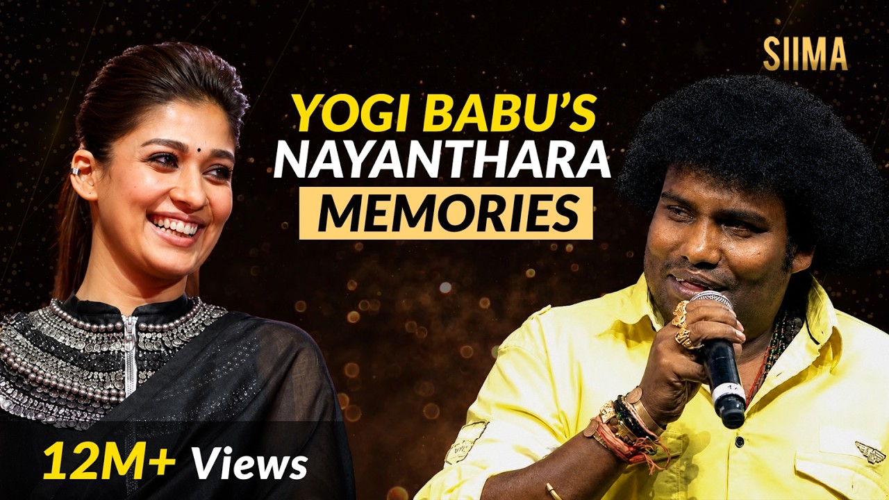 Yogi Babu Recollects the Love Moments With Nayantara