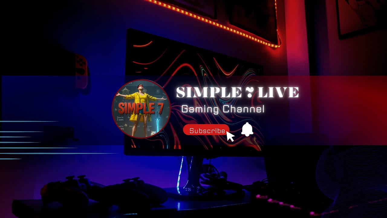 🔴LIVE PUBG ULTIMATE GAMEPLAY Simple 7