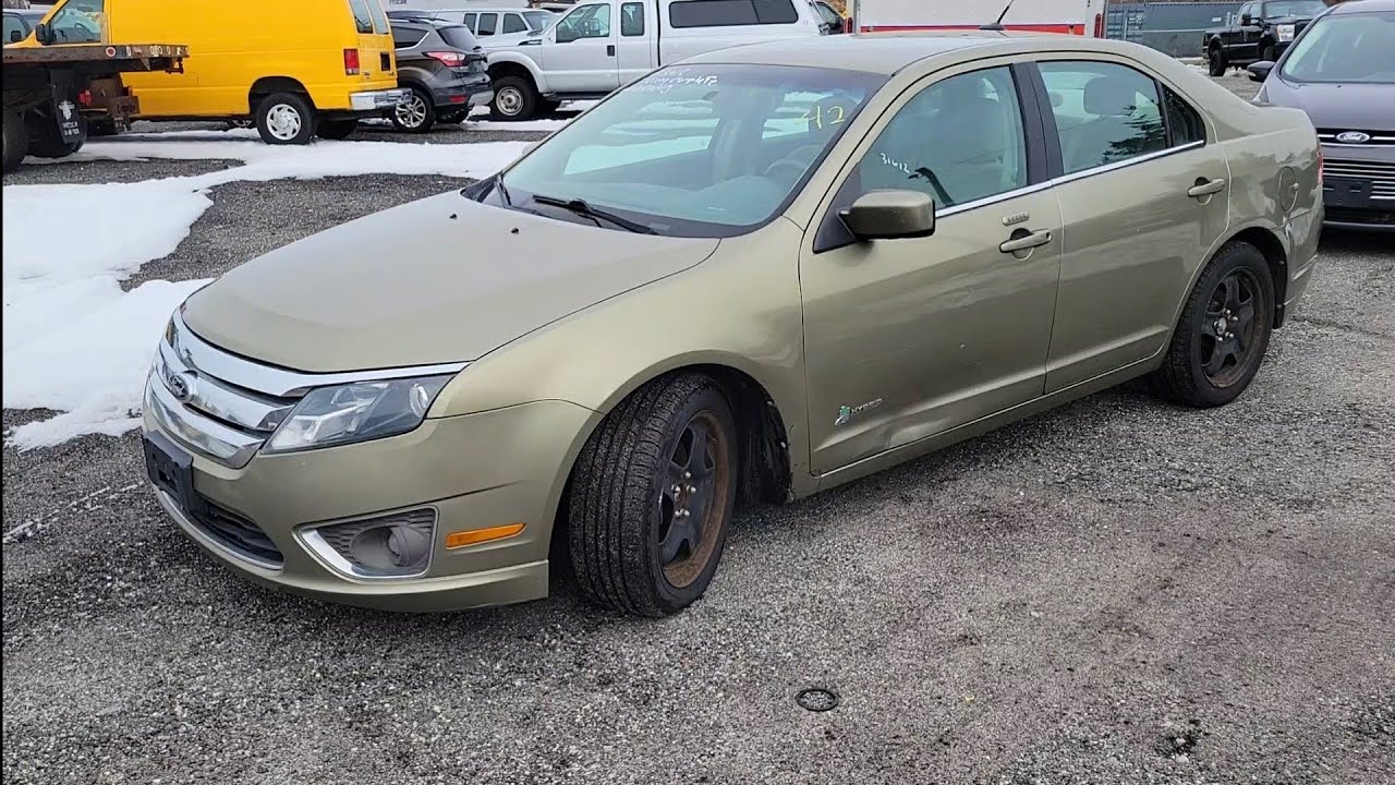2012 Ford Fusion Hybrid Sedan - Auctions International 
