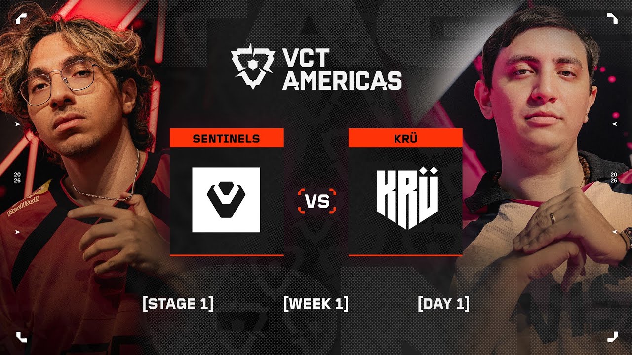 KRU vs. SEN - VCT Americas Stage 1 - Week 1