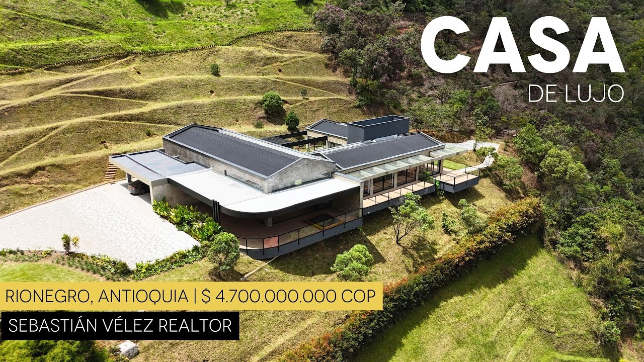 Casa de Lujo en Rionegro Antioquia 🇨🇴