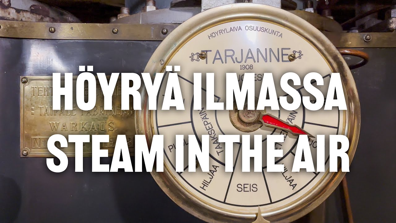 H&ouml;yrylaiva Tarjanne: Risteilykauden avaus (4K, CC: EN, IT, SV, FI)