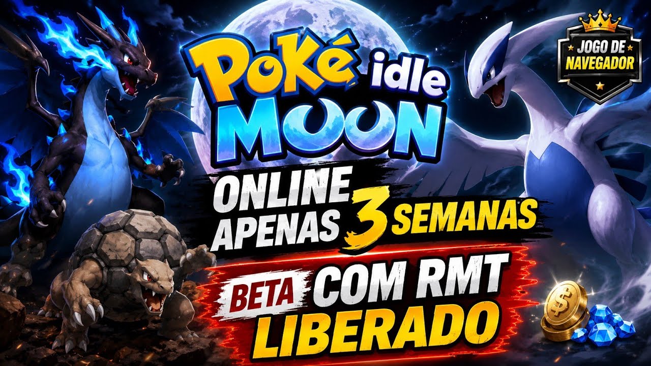 Idle Poke Moon 🧬 #idle #pokemon #rmt 