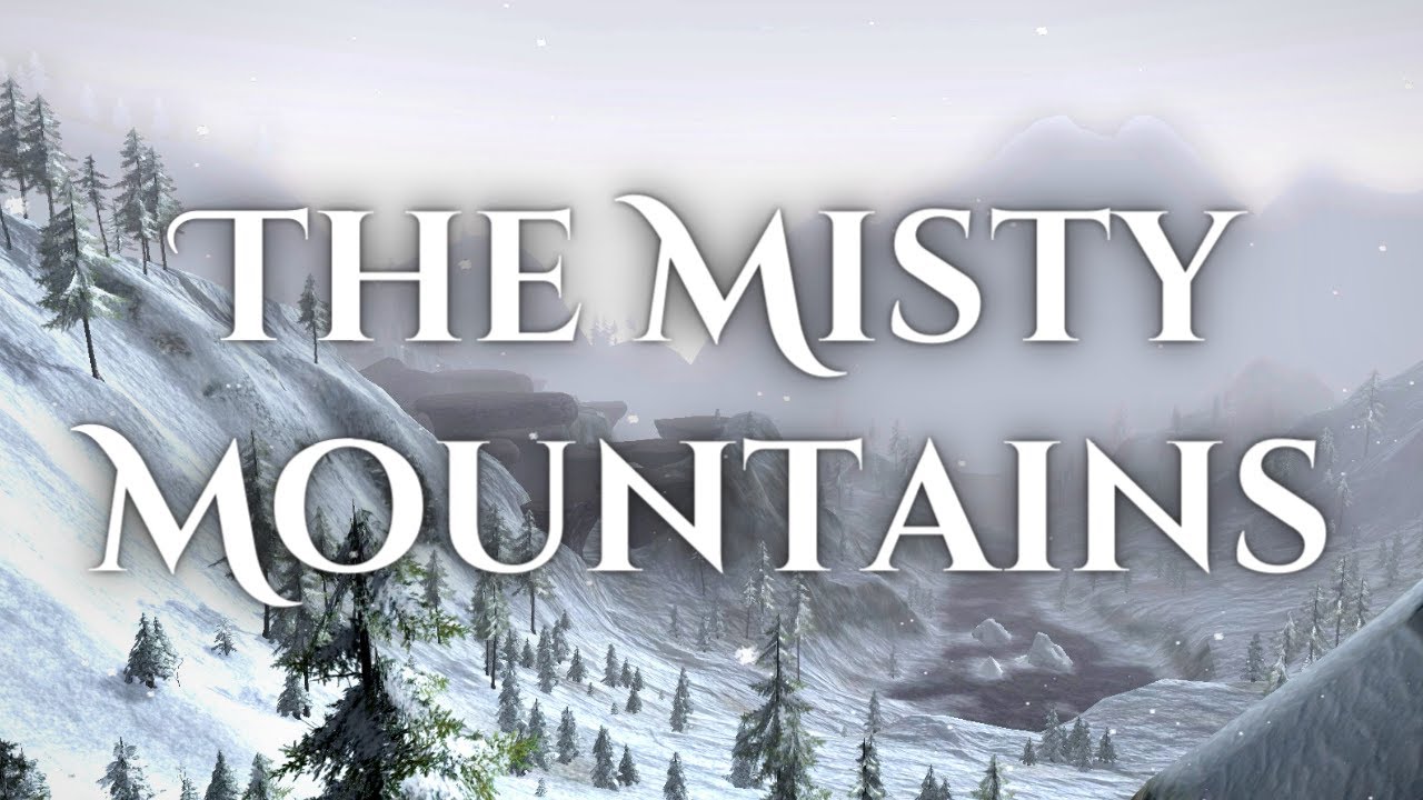 LOTRO | Misty Mountains Music and Ambience | Day