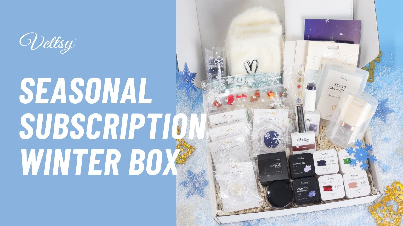 Vettsy Seasonal Subscription Box-Winter Unboxing & Tutorial