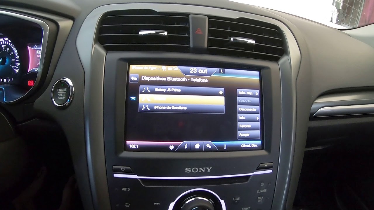 COMO FUNCIONA O BLUETOOTH DO FORD FUSION 2014