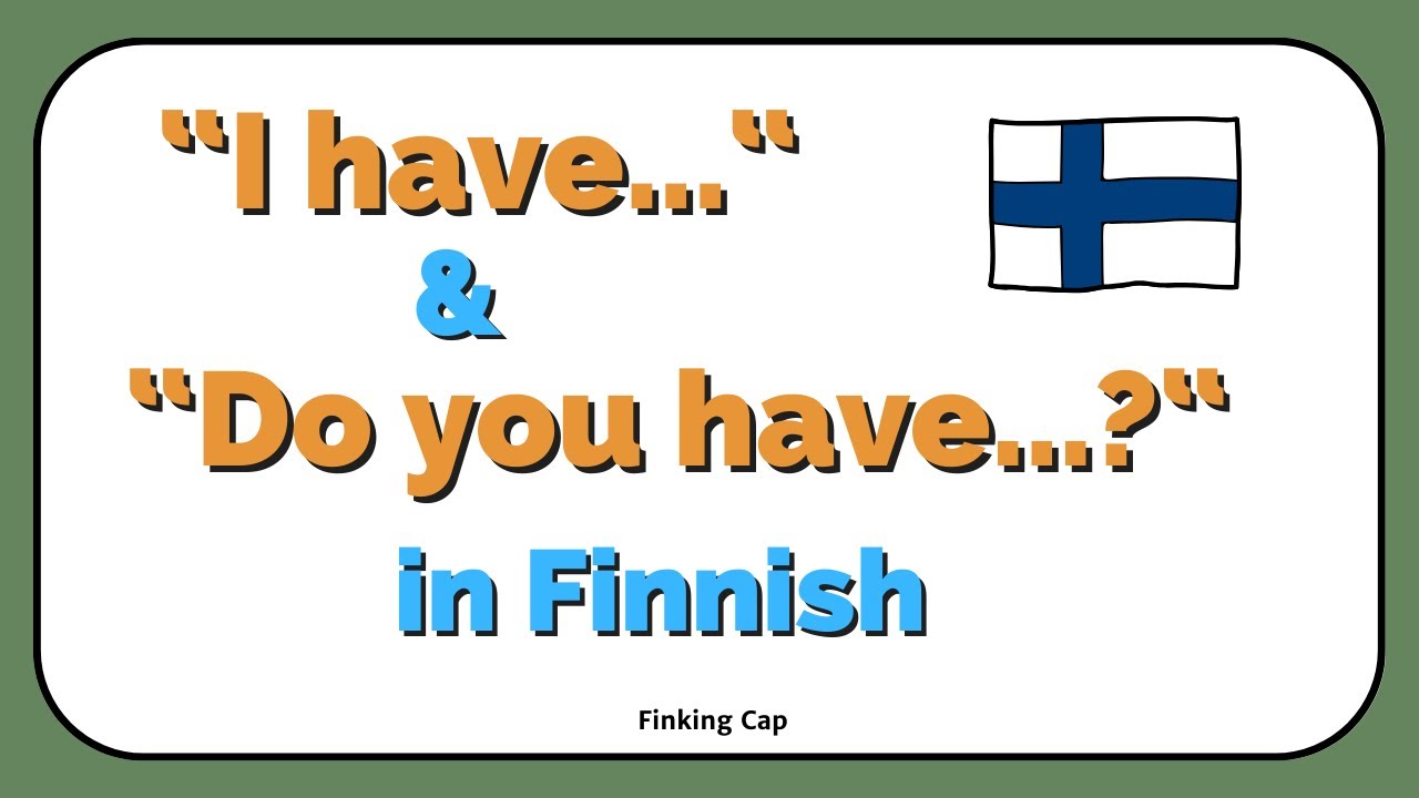 Finnish Grammar for Beginners | 