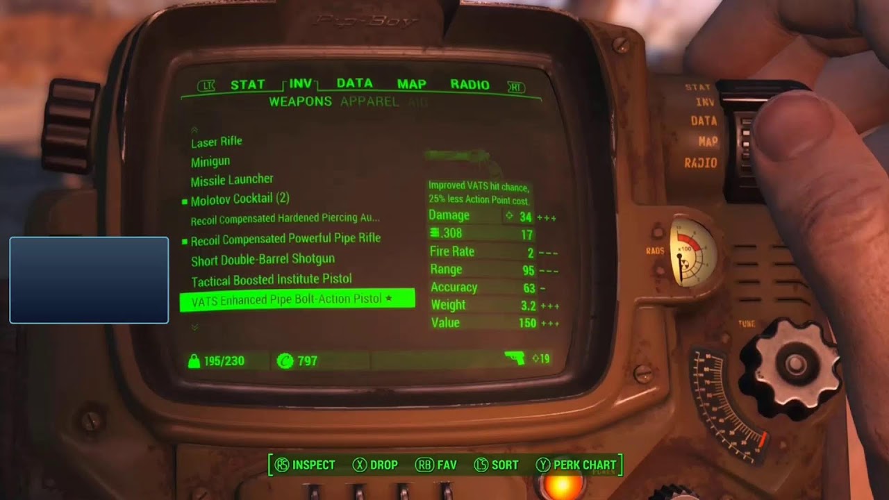 Fallout 4. Chill morning before work 