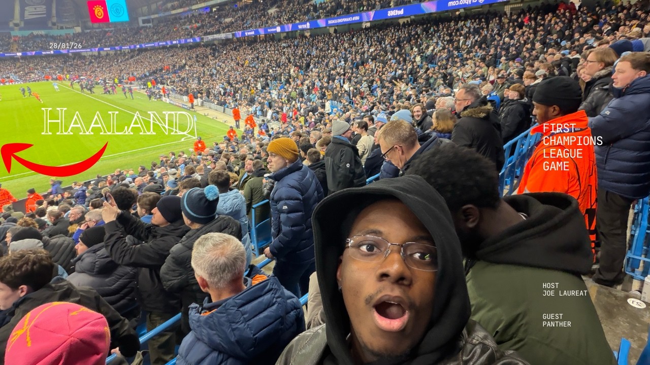 My First Champions League Match: Man City vs Galatasaray