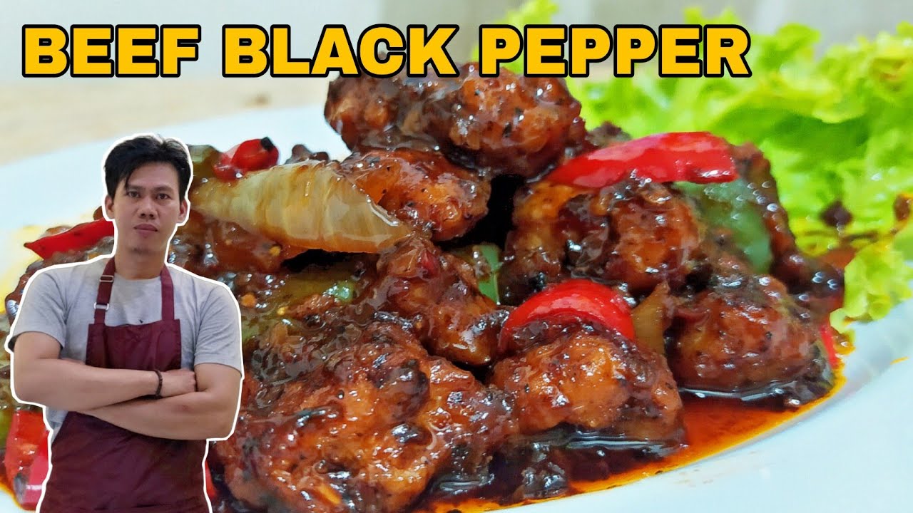 Sapi lada hitam, style restaurant || ala Nanang kitchen