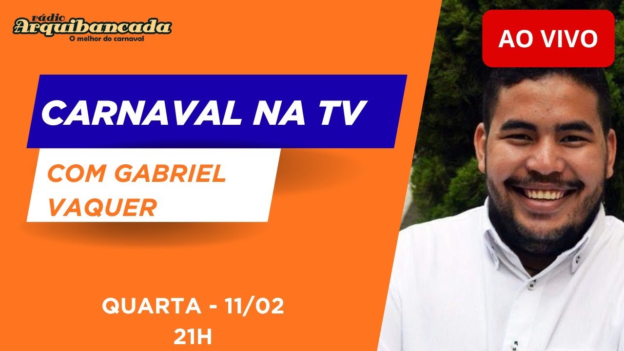 Como será a cobertura de TV no Carnaval 2026? Debate Especial AO VIVO com Gabriel Vaquer - 11/02/26