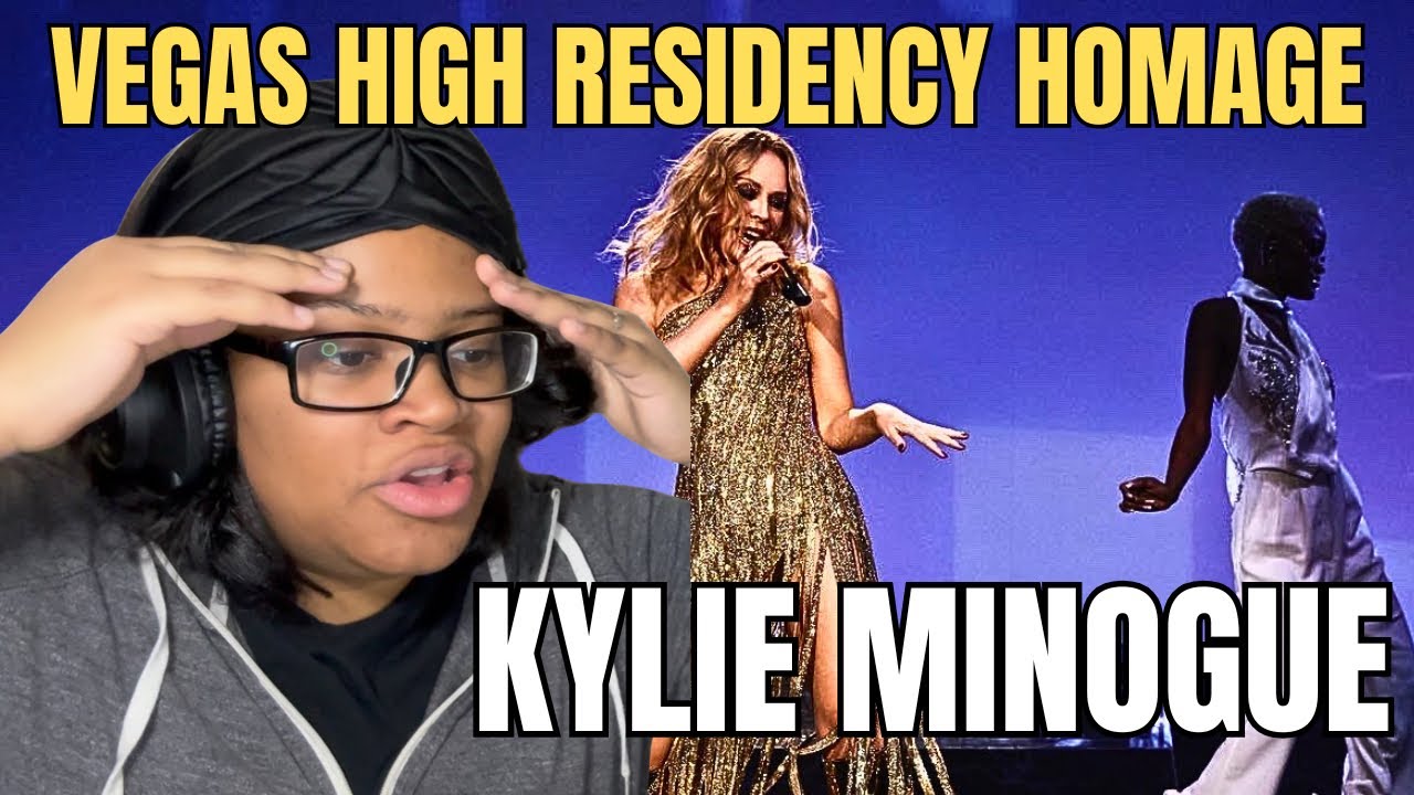 Kylie Minogue Vegas High Residency homage video reaction! #kylie #vegas #music