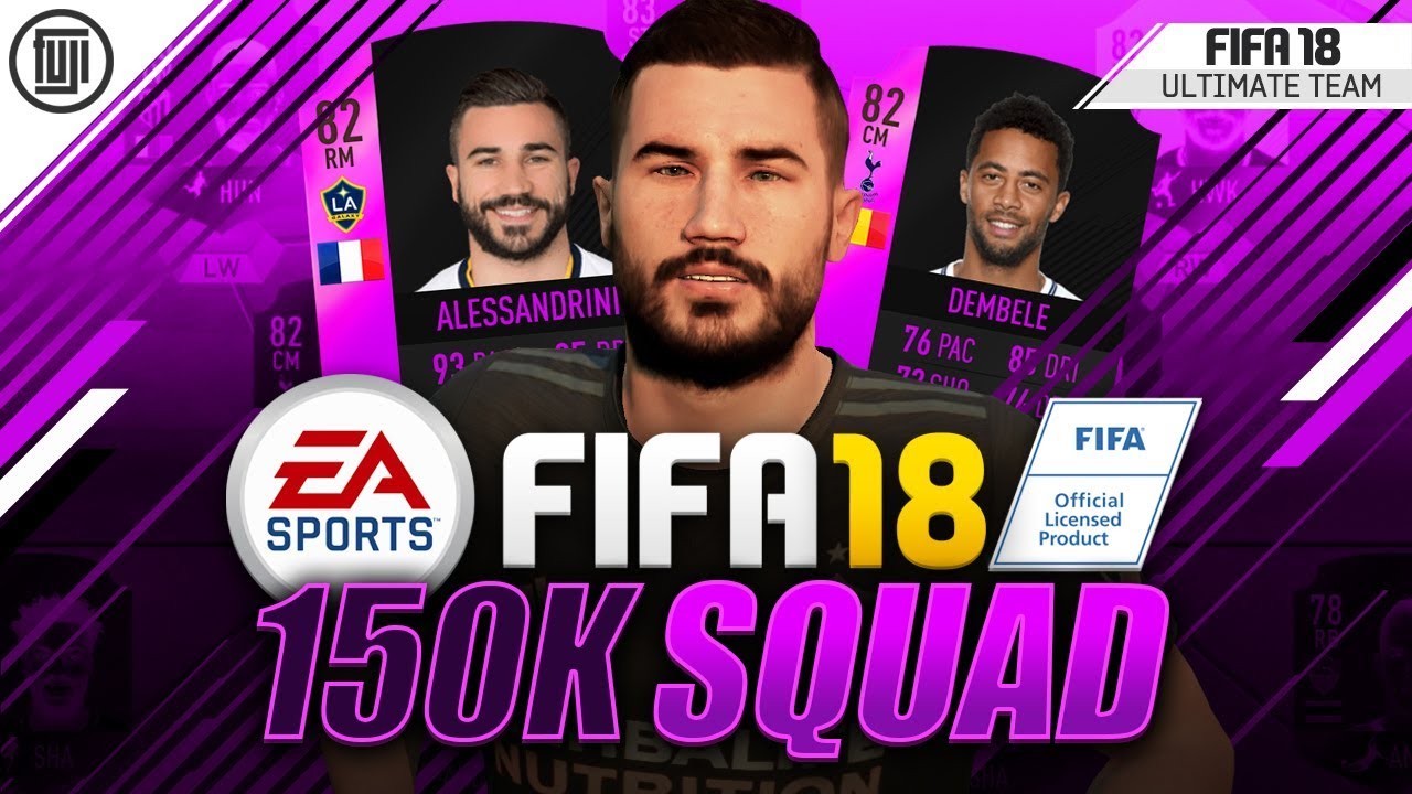 150K FAST FIRE SQUAD BUILDER!!! FT. THE KING! - FIFA 18 Ultimate Team
