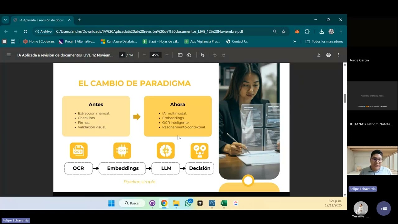 #LIVE IAC/ACADDEMIA: IA Aplicada a la revisión de documentos