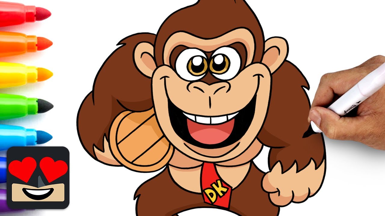 How To Draw Donkey Kong