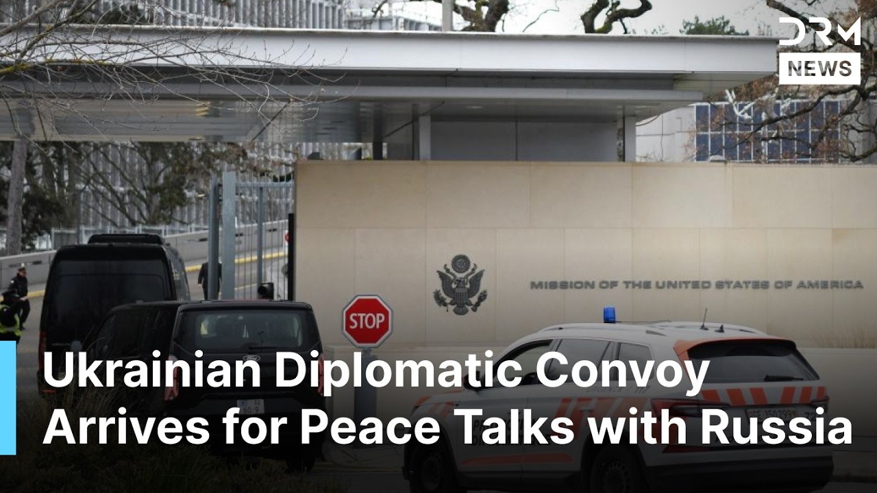 BREAKING NEWS: Ukrainian Delegation Arrives in Geneva for Peace Talks With Russia and U.S. | AC1N