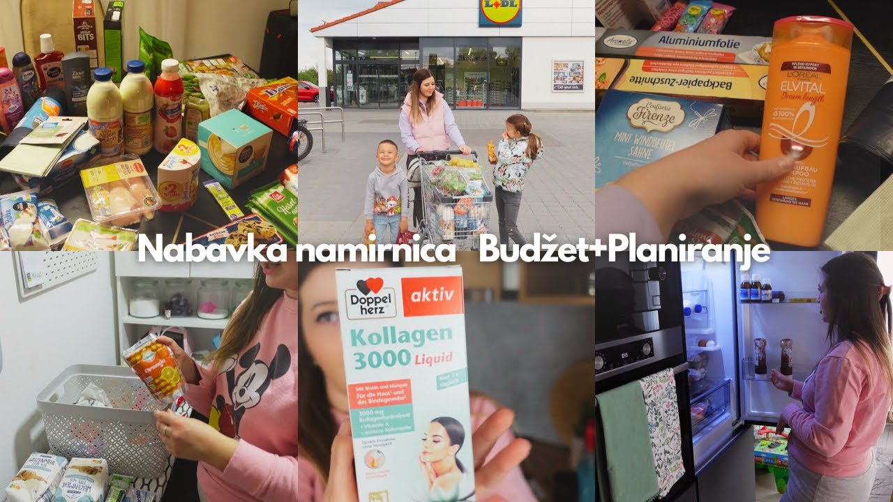 NABAVKA NAMIRNICA za četvoročlanu porodicu I Budžet,planiranje