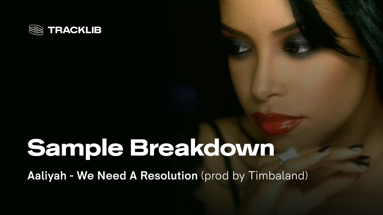 Sample Breakdown: Aaliyah - We Need A Resolution
