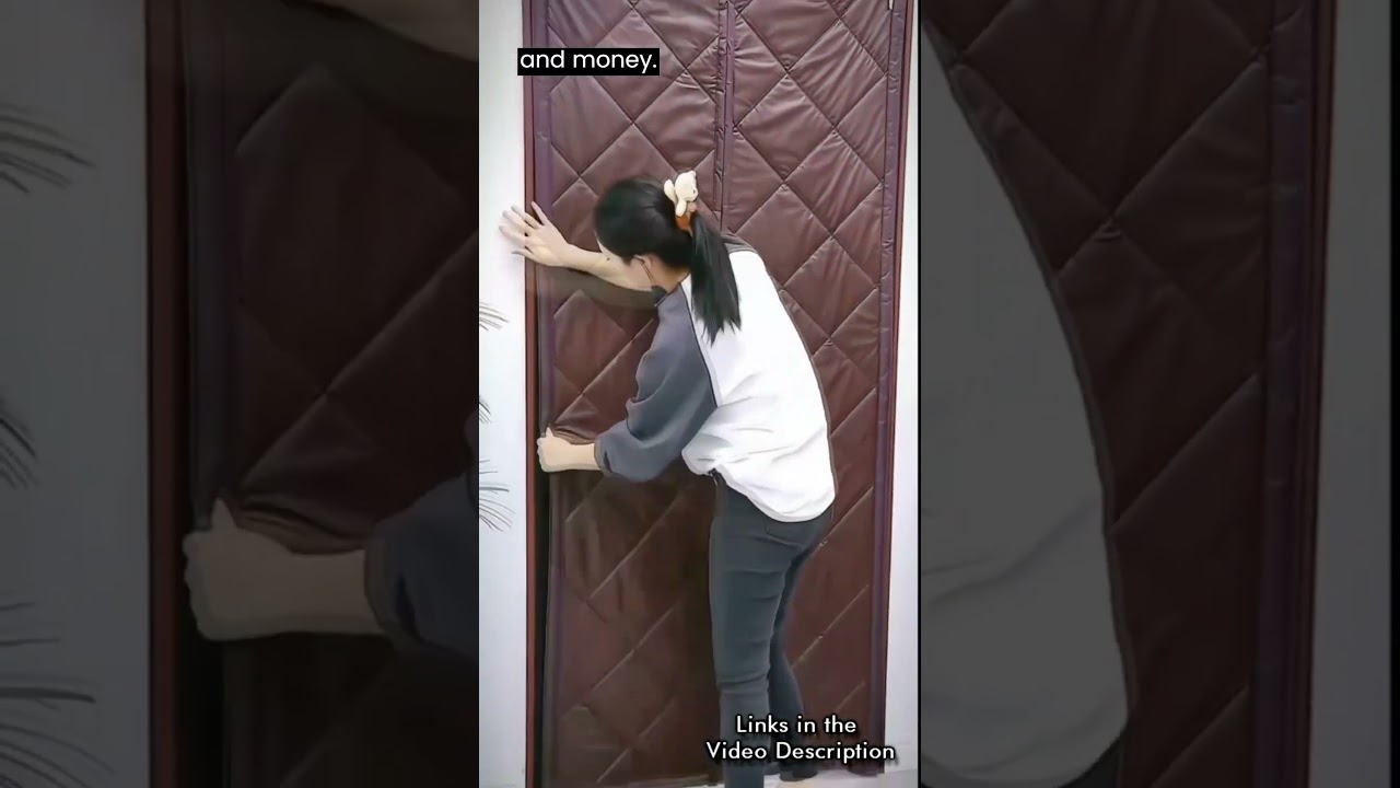 Магнитная зимняя термоштора для двери &mdash; сохраните тепло и уют в вашем доме