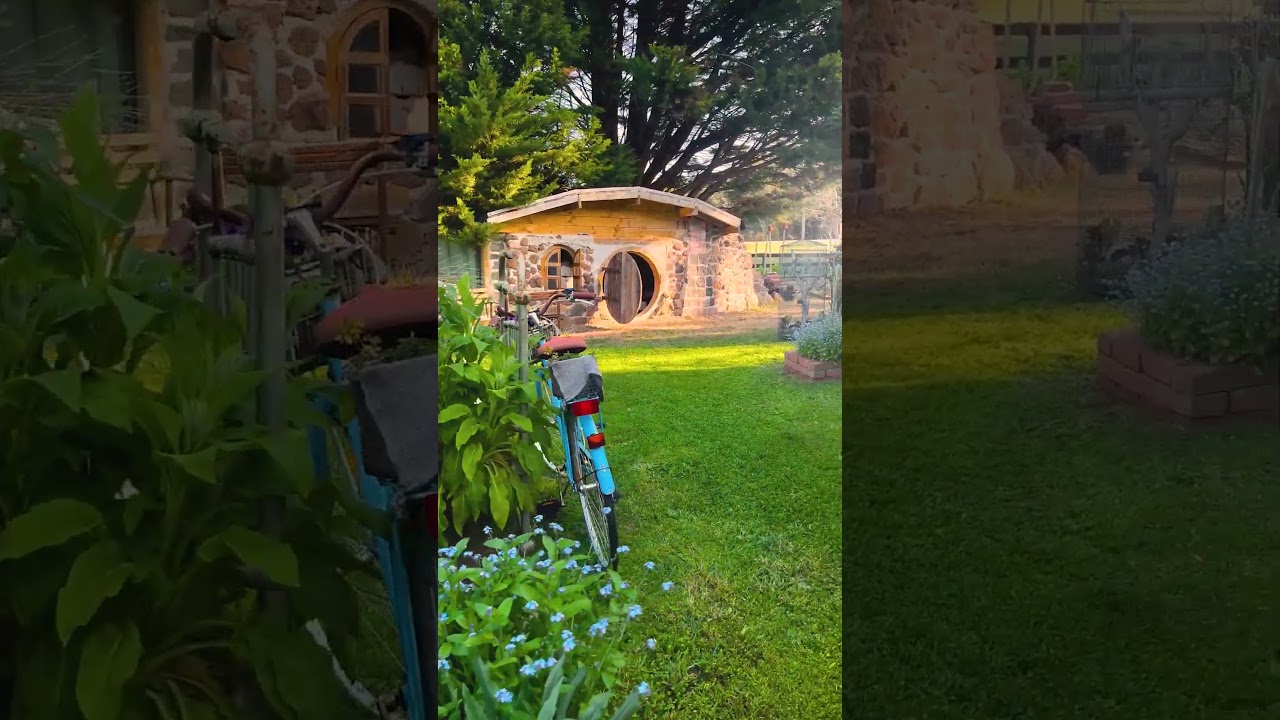 I Built a Magical Hobbit House in My Backyard