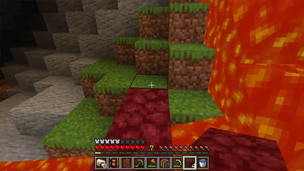Zdobywam diamenty w Minecraft Bedrock