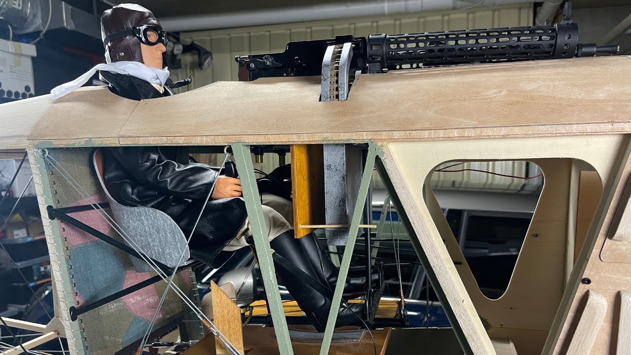 Balsa USA 1/3 Scale Fokker D.VII Cockpit Details Pt 2