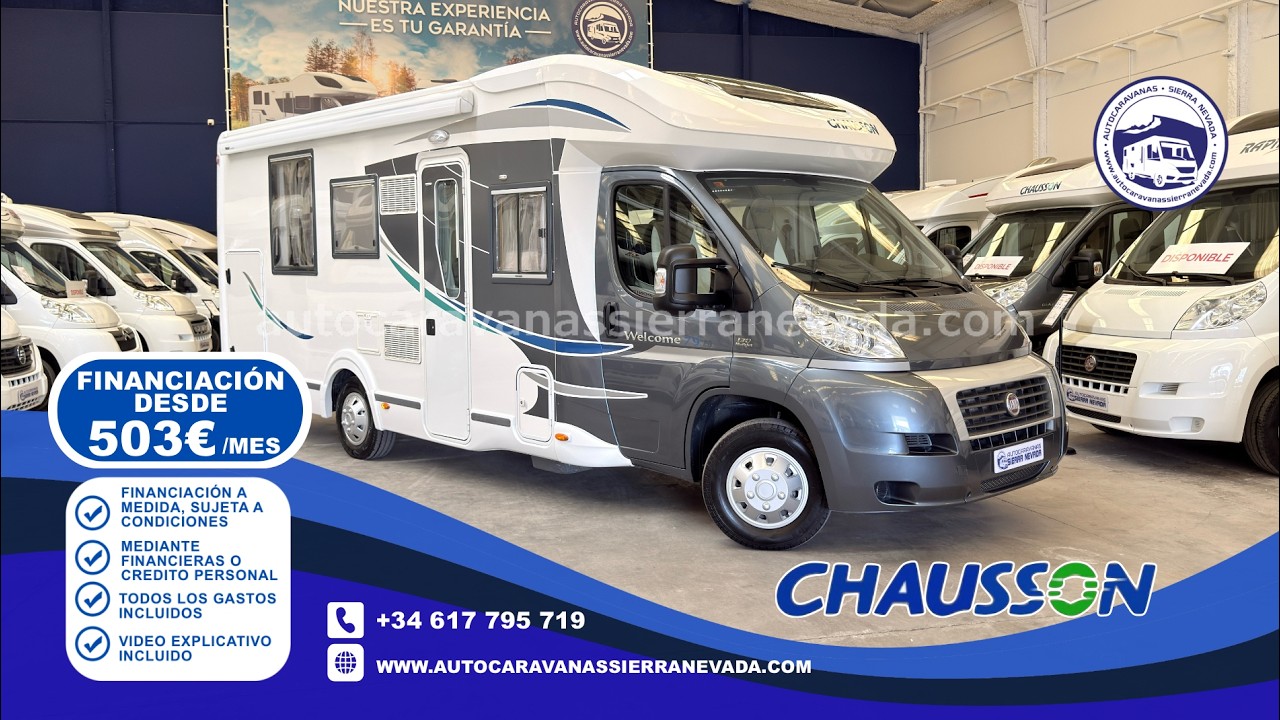 E26/20 AUTOCARAVANA PERFILADA CHAUSSON WELCOME 79EB