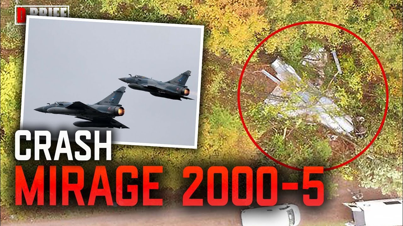 CRASH D'UN MIRAGE 2000-5