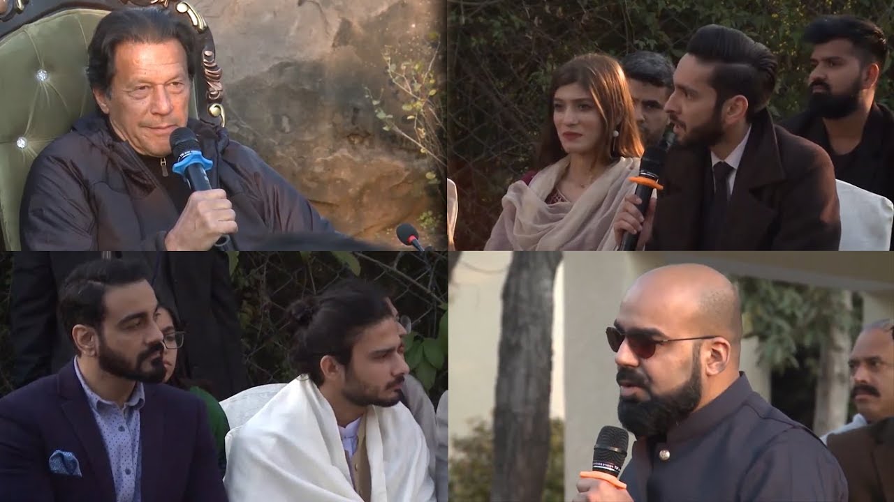 Imran Khan Meets Youtubers & Digital publishers | Junaid Akram, Ducky Bhai, Rahim Pardesi, Samoo