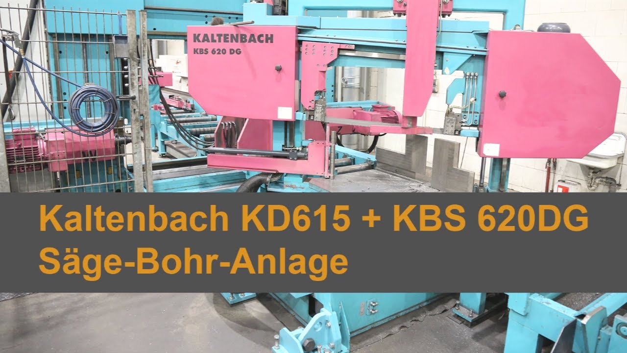 Kaltenbach KD615 + KBS 620DG Sägebohranlage