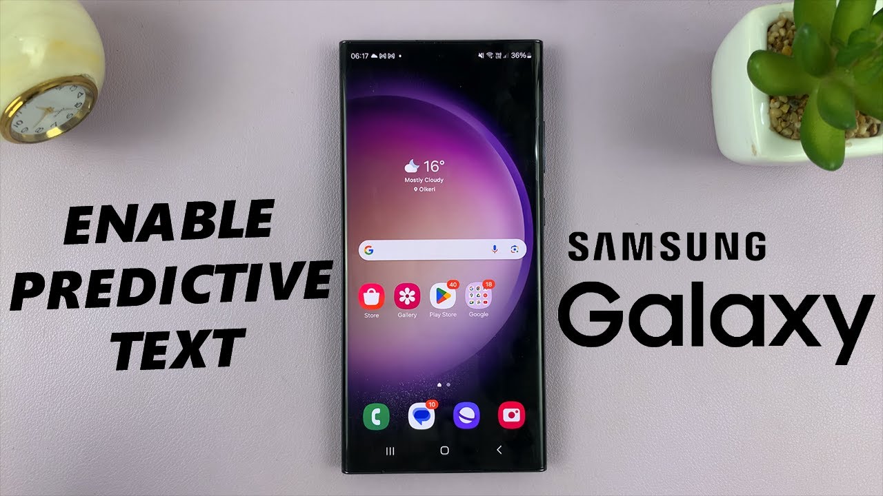 How To Turn ON Predictive Text On Samsung Galaxy Phone | Enable Predictive Text