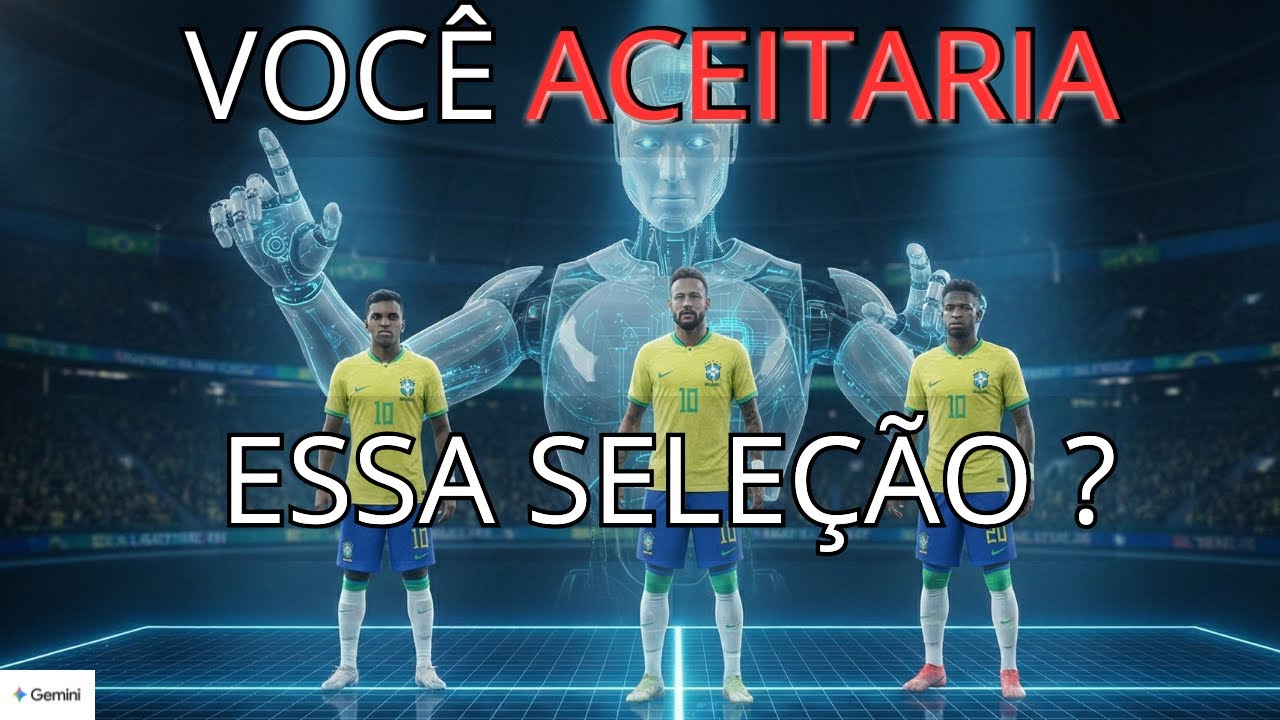 GEMINI monta a CONVOCAÇÃO DO BRASIL para 2026 ! — Surpresas e Polêmicas!