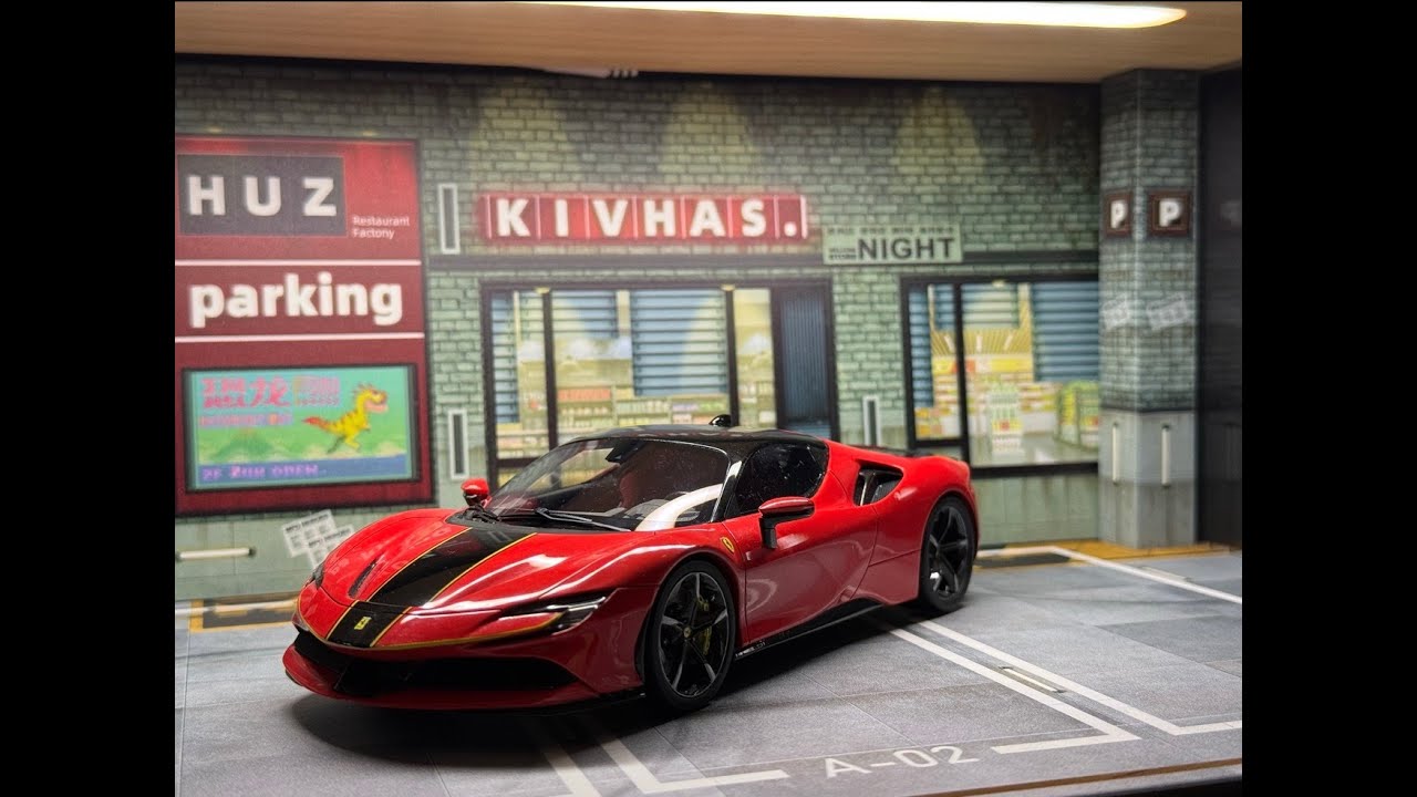 Ferrari SF-90 Stradale (ALPHA MODEL,HOBBYDESIGN 1/24)