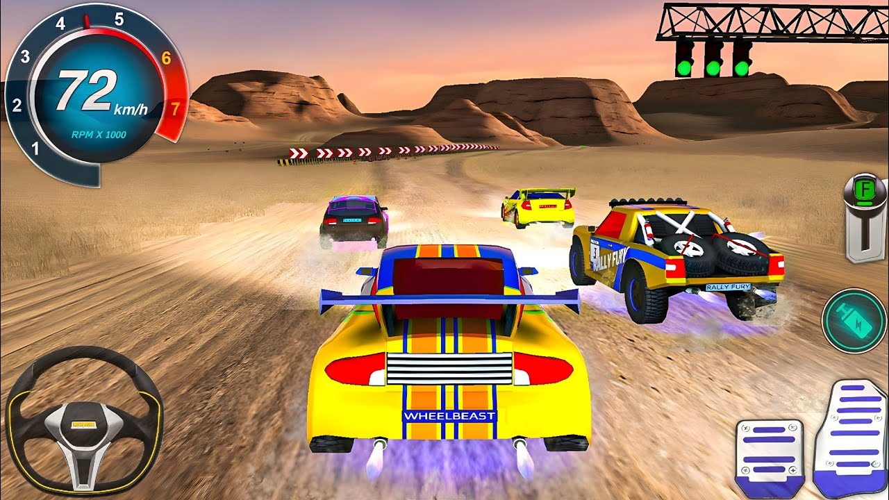 Rally Fury Offroad Car Racing - Sport Car Offroad Racing Game - Android Gameplay #5