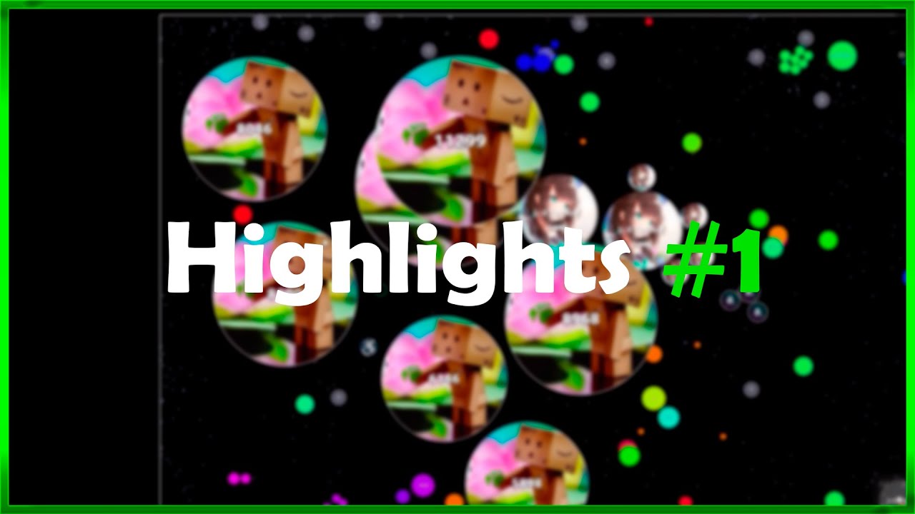 Agar.io - Highlights #1