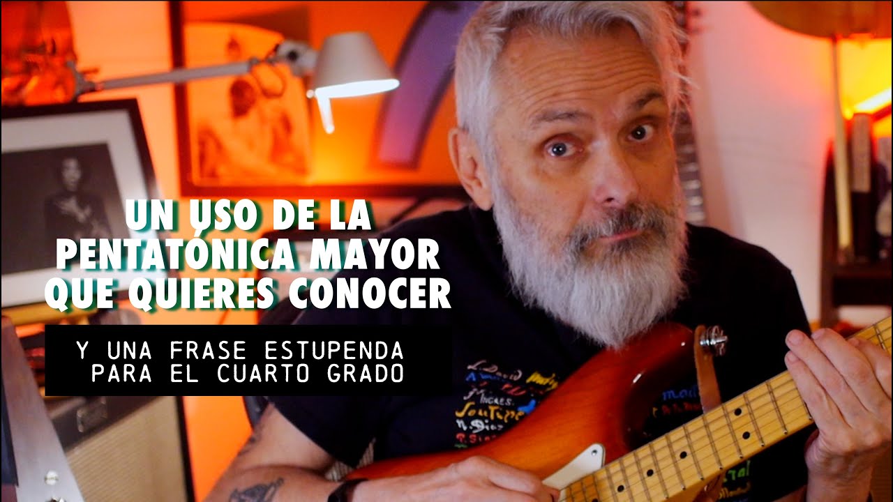 Un uso de la pentatónica mayor que quieres conocer.