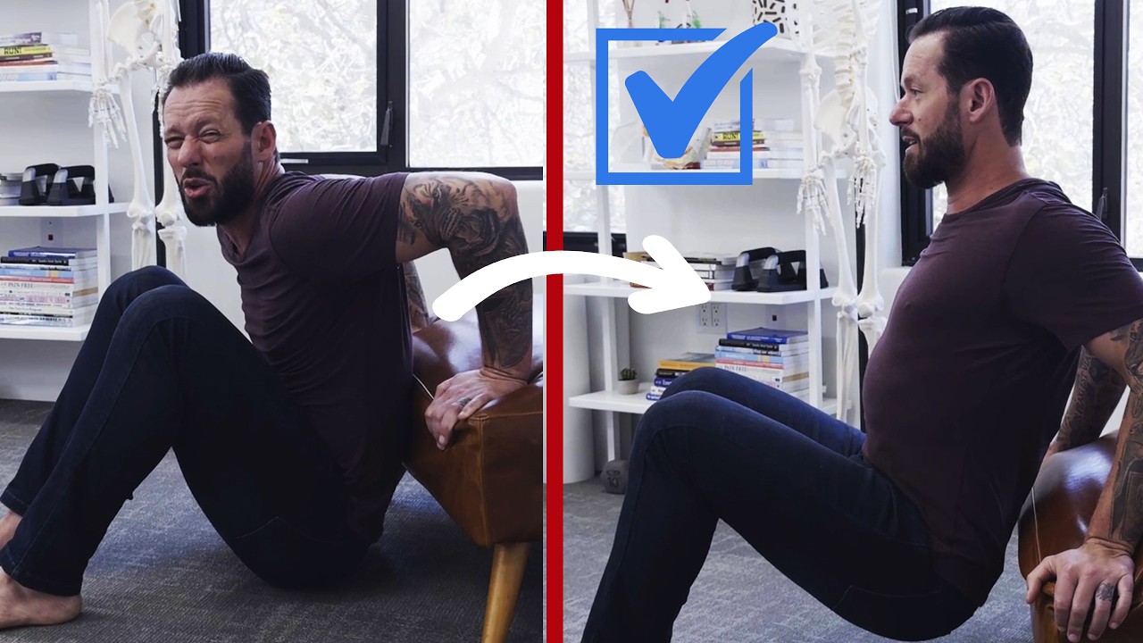 Your triceps dips are a problem - try this instead