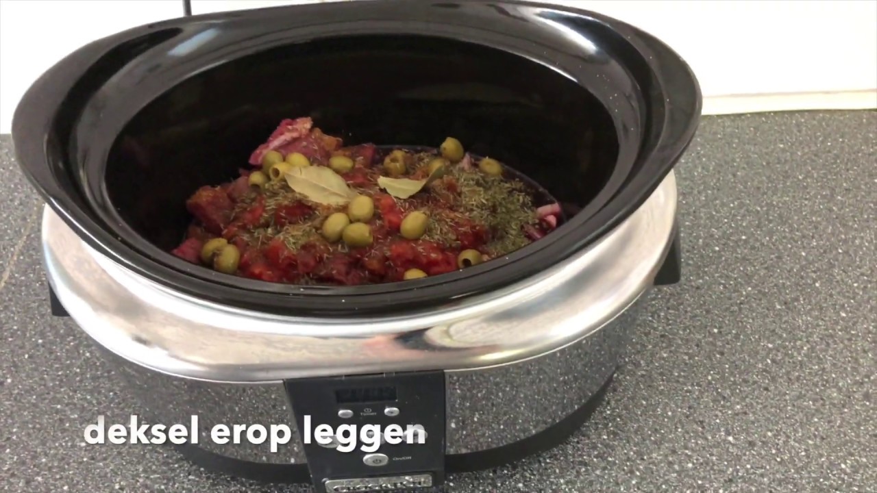 Griekse stoofschotel 