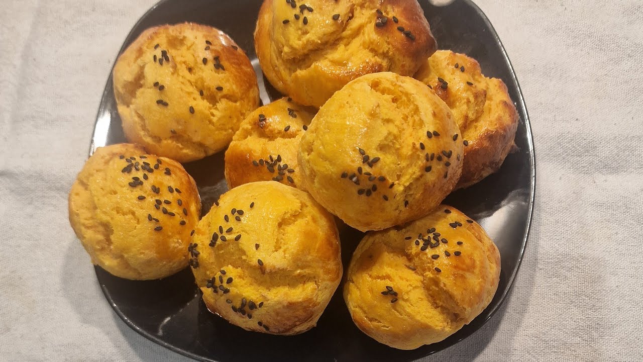 Paozinho de batata doce facil  sem Gluten