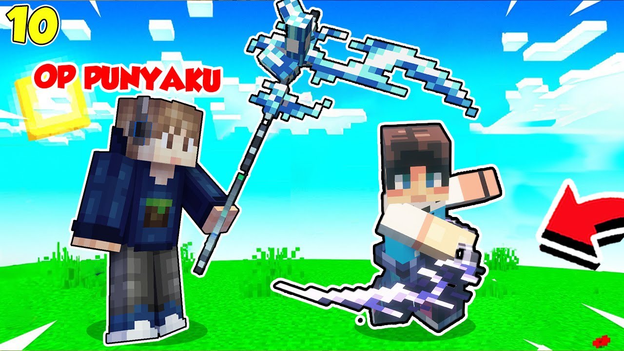 KITA MENDAPATKAN 2 SENJATA SABIT PALING OP DI MINECRAFT!!! - SURVIVAL KOCAG #10