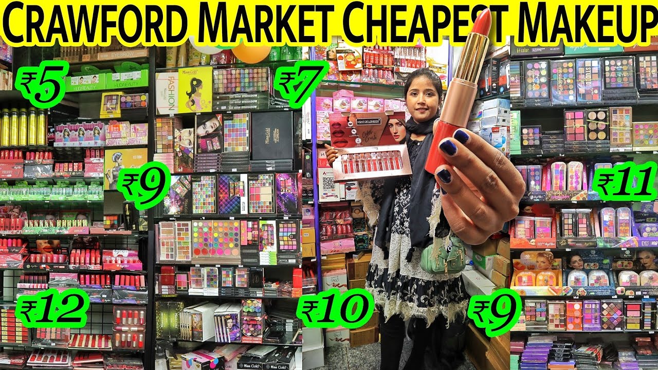 Crawford Market Mumbai | Cheapest Cosmatics Wholesale market mumbai