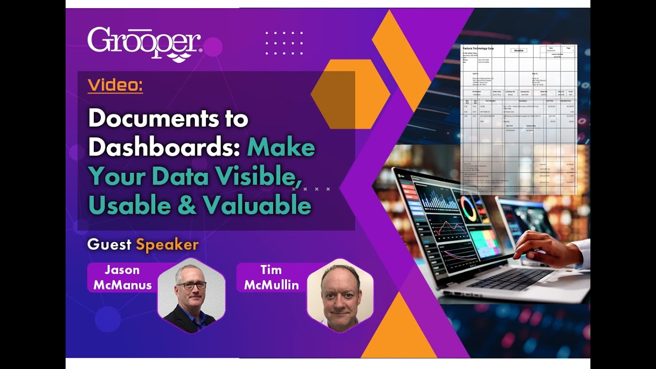 From Documents to Dashboards: Make Your Data Visible, Usable, and Valuable