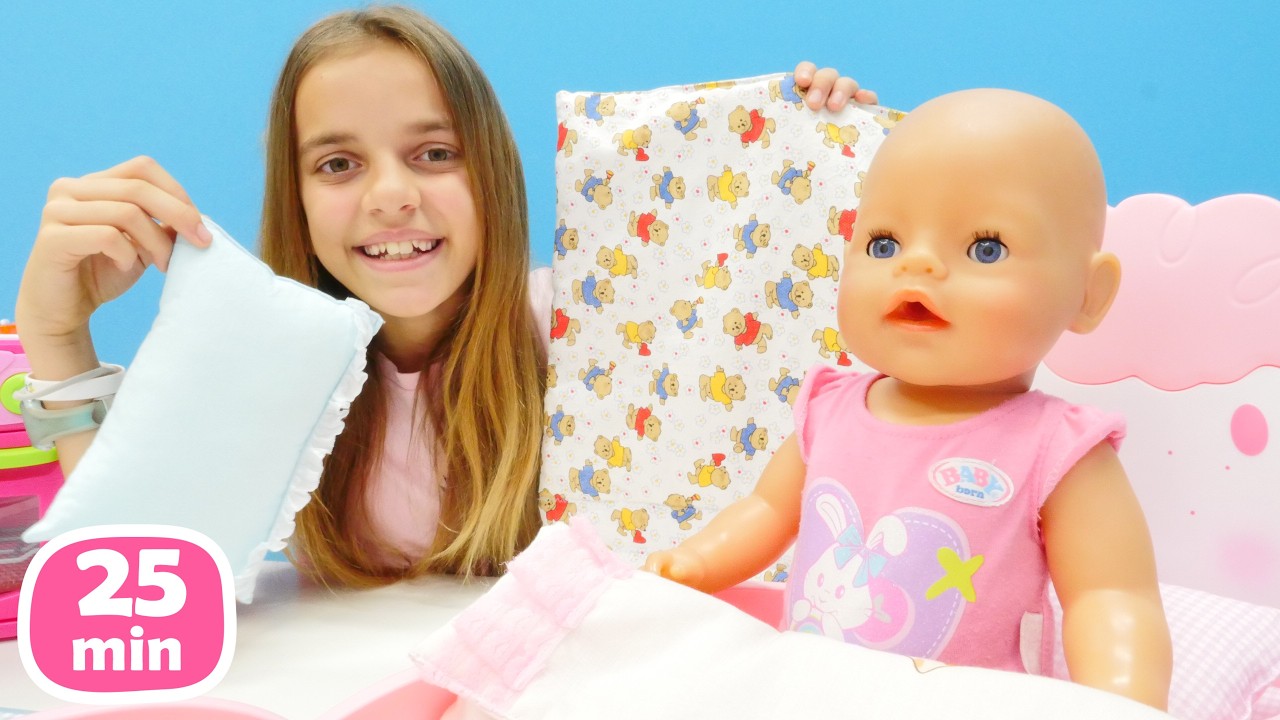 Ayça und Baby Rose 💗 Puppen Mama Video-Sammlung