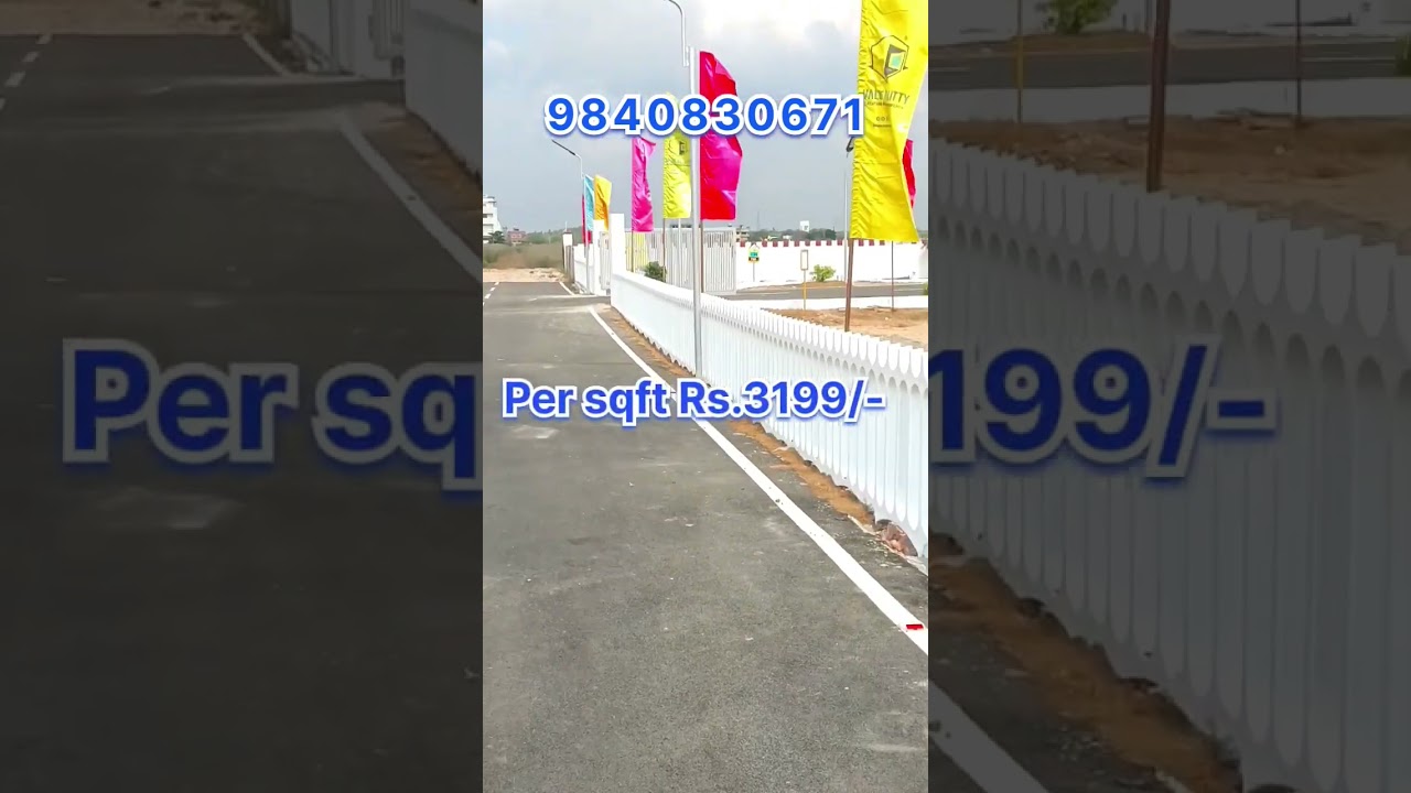 Tambaram west low budget plots sale #plots#land #chennaiplots #chennailand#villaplots #cmdaapproved