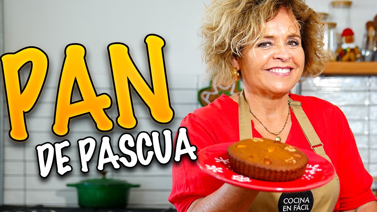 ¡Haz el mejor pan de pascua antiinflamatorio en casa!