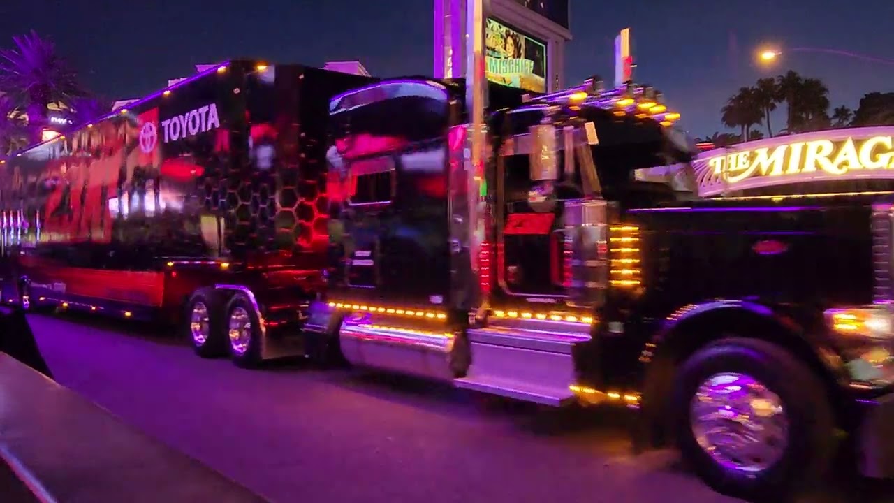 Nascar Hauler Parade 2023 Las Vegas Strip