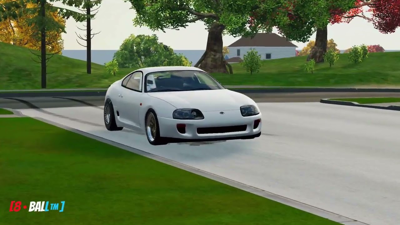 TOYOTA SUPRA CRASHES MAKING TEST HIT!!!!!