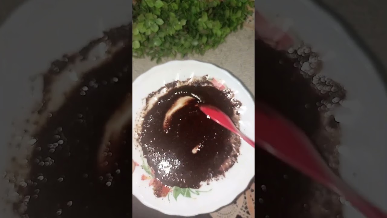 Hilangkan Flek Hitam Dengan Cara Ini #masker #alami #wajahcerah #kopi #homemade #diy